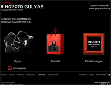 Tablet Screenshot of gulyas.de